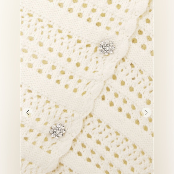 NWTA Ganni Short Sleeve Cardigan - Picture 4 of 7